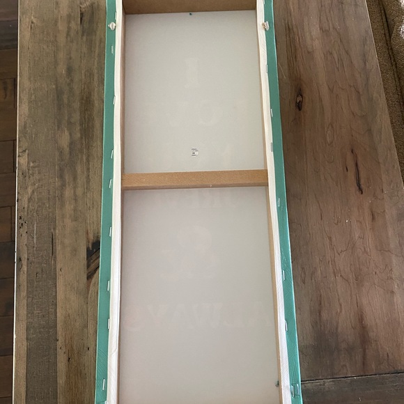 I love you forever and always canvas sign decor - Picture 2 of 2